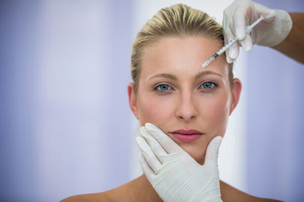 Forehead Botox treatment