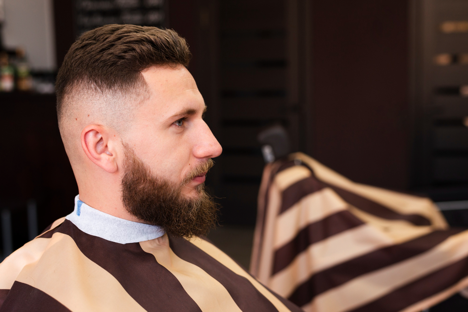 Classic Pompadour Undercut Hairstyle